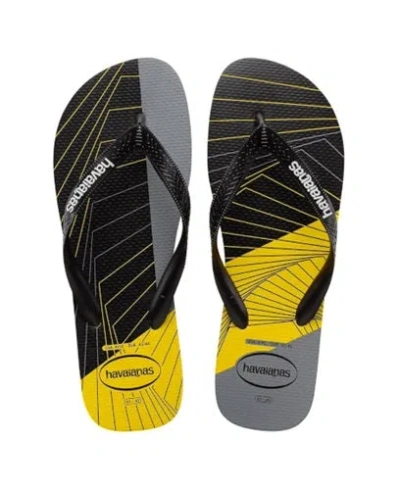 Havaianas Trend Citrus/yellow Black In Multi