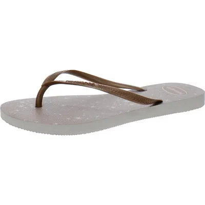 Havaianas Tropical Womens Sandals Slip On Flip-flops