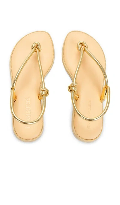 Havaianas Una A?a? Sandal In Black