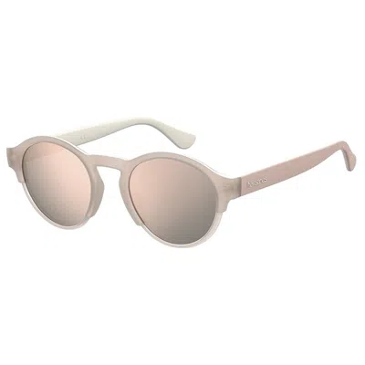 Havaianas Unisex Sunglasses  Caraiva-87a  51 Mm Gbby2 In Pink