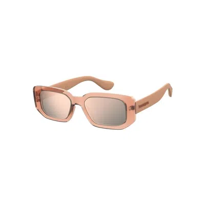 Havaianas Unisex Sunglasses  Farol-9r6  53 Mm Gbby2 In Pink