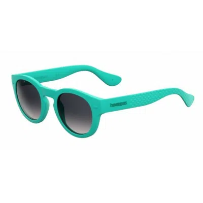 Havaianas Unisex Sunglasses  Trancoso-m-qpp-49  49 Mm Gbby2 In Green