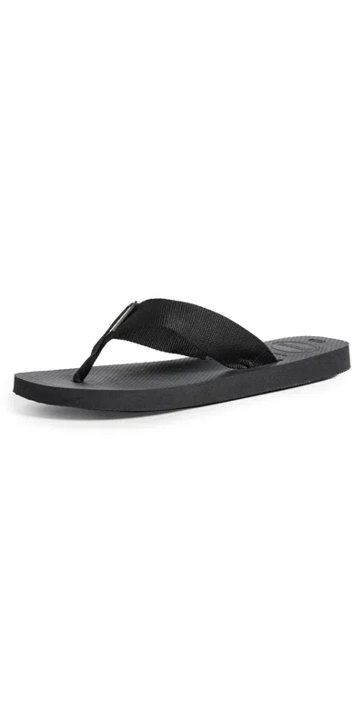 Havaianas Urban Basic Flip Flops Black