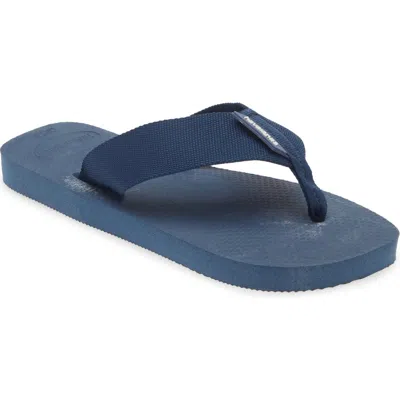 Havaianas Urban Basic Water Friendly Flip Flop In Indigo Blue