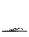 Havaianas Woman Thong Sandal Black Size 11/12 Rubber In Black