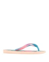 HAVAIANAS HAVAIANAS WOMAN THONG SANDAL PINK SIZE 6 RUBBER