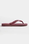 Havaianas Women's Brazil Logo Flip Flop Sandal In Amaranth, Women's At Urban Outfitters In Multi