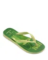 Havaianas Women's Farm Rio Tropical Coconut Flip Flop Sandals In Green