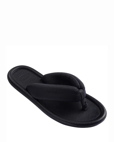 Havaianas Women's Maxi Puffed Thong Sandals In Black