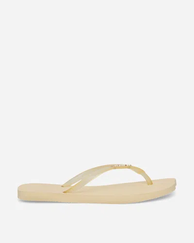 Havaianas Women S Slim Split Flip Flops Buttercream In Neutral