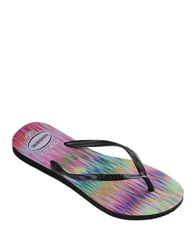 HAVAIANAS HAVAIANAS WOMEN'S SLIM BRIGHT FLIP FLOP SANDALS