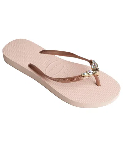 Havaianas Women's Slim Mermaid I Slip On Sandals In Ballet Rose