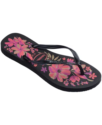 Havaianas Women's Slim Round Toe Sandals In Pink