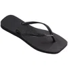 Havaianas Women's Slim Square Sandals In Black