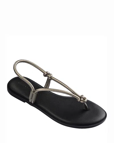 Havaianas Women's Una Acai Eur Sandals In Black
