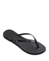 Havaianas Slim Flip Flops In Black