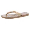 Havaianas Womens Animal Print Flip-flops In Multi