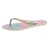 Havaianas Womens Animal Print Flip-flops In Purple