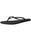 Havaianas Womens Embellished Flat Flip-flops In Black