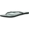 Havaianas Womens Embellished Manmade Flip-flops In Black