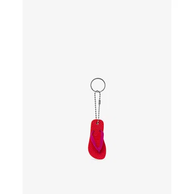 Havaianas Womens Flip-flop Woven Keyring Tropical Coral
