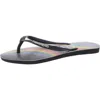 Havaianas Womens Glitter Flip-flops In Multi