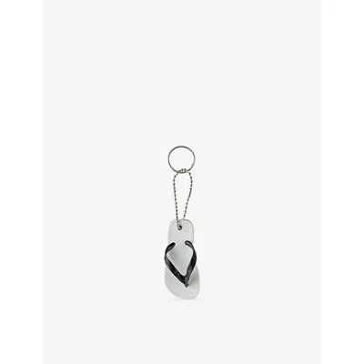 Havaianas Womens Haivanas Ii Rubber Keyring White/black