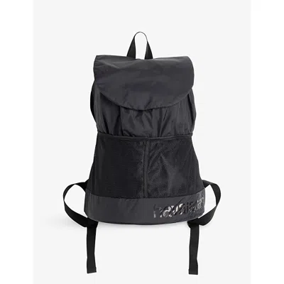 Havaianas Womens Logo Packable Woven Backpack Black
