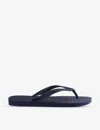 Havaianas Womens Navy Top Rubber Flip-flops In Navy