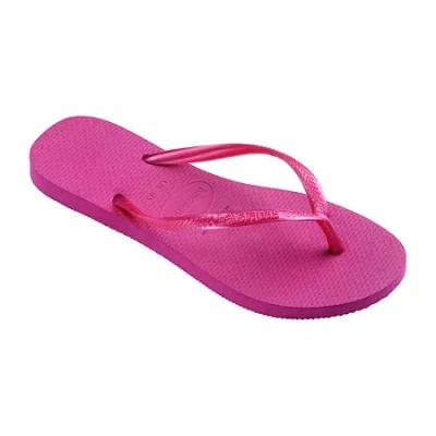 Havaianas Womens Slim Flip-flops In Pink