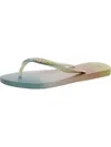 HAVAIANAS WOMENS SLIP ON CASUAL THONG SANDALS