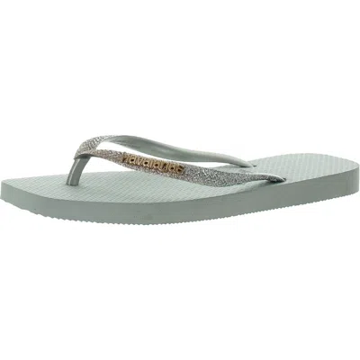 Havaianas Womens Thong Flat Flip-flops In Multi