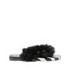 Havaianas X D&g Black  White Slippers