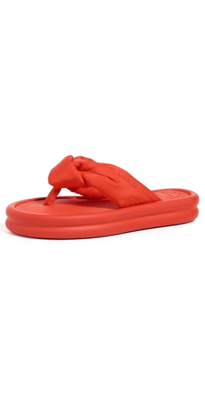 Havaianas X Devil Wears Prada Over Puffed Sandals Red