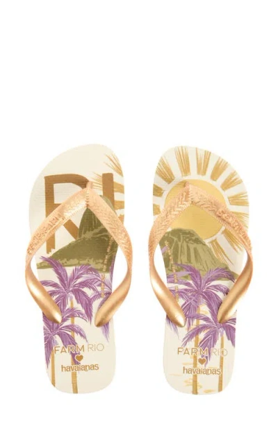Havaianas X Farm Rio Classic Flip Flop In Multi