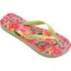 Havaianas X Farm Rio Neon Floral Flip Flop