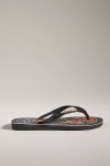 Havaianas X Farm Rio Sandals In Black