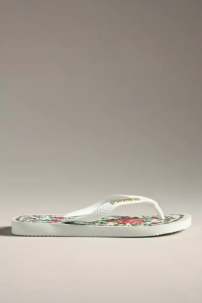 HAVAIANAS X FARM RIO THONG SANDALS