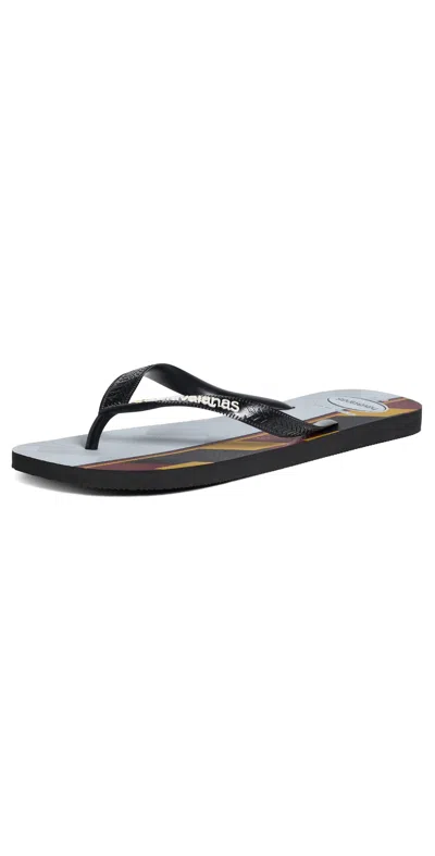 Havaianas X World Cup Flip Flops Germany In Black