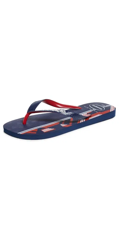 Havaianas X World Cup Flip Flops Usa In Multi