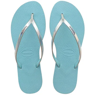 Havaianas You Metallic Blue Water