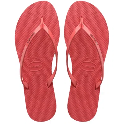 Havaianas You Metallic Cor/new In Red