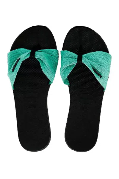 Havaianas You St. Tropez Basic Black In Multi