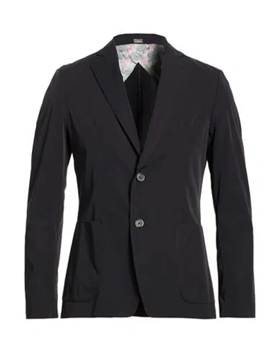 Havana & Co. Man Blazer Black Size 42 Polyamide, Elastane
