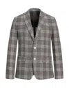 Havana & Co. Man Suit Jacket Brown Size 44 Virgin Wool In Brown