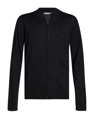 Havana & Co. Man Cardigan Black Size Xxl Polyester, Nylon, Viscose, Wool