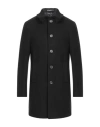 Havana & Co. Man Coat Black Size 42 Polyester, Wool