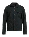 Havana & Co. Man Jacket Dark Green Size 38 Cotton, Polyester, Elastane In Green