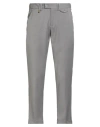 Havana & Co. Man Pants Grey Size 34 Polyester, Viscose, Elastane In Gray