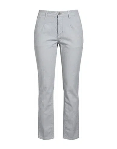 Havana & Co. Man Pants Light Grey Size 42 Cotton, Elastane In Gray